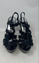 Load image into Gallery viewer, Jessica Simpson Womens Black Open-Toe Stiletto Platform Sandals Size 8B