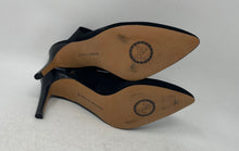 Load image into Gallery viewer, Adrienne Vittadini Womens Black Pointed Toe Slip-On Stiletto Pump Heels Size 7M