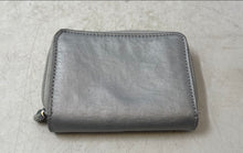 Load image into Gallery viewer, Kipling Womens Gray Credit Card Slots Zipper Compartment Bifold Wallet