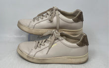 Load image into Gallery viewer, Coach Womens Clip G4966 Beige Brown Leather Low Top Lace-Up Sneaker Shoes Sz 7 B