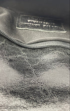 Load image into Gallery viewer, Unbranded Womens Black Leather Whipstitch Chain Crossbody Bag Made In Italy