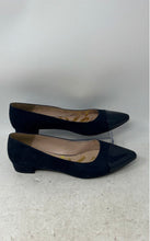 Load image into Gallery viewer, Cuple Womens Dark Blue Suede Cap Toe Slip-On Ballet Flats Size EUR 40