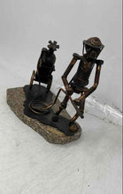 Load image into Gallery viewer, Home Decorative Copper-Tone Engraved Welded Scrap Metal Art Sculpture