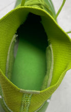 Load image into Gallery viewer, Unbranded Mens Green White Leather Lace-Up Sport Soccer Cleats Size EUR 43