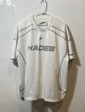 Load image into Gallery viewer, Hades Mens White Mesh Short Sleeve 2K Generation Pullover Jersey T-Shirt Size M