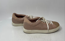Load image into Gallery viewer, Isaac Mizrahi Womens Live! Pink Leather Lace-Up Low Top Sneaker Shoes Size 10