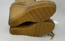 Load image into Gallery viewer, Authentic Tory Burch Womens Denise Brown Leather Wedge Heel Ankle Booties Sz 6M