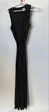 Load image into Gallery viewer, Anne Klein Womens Black And White Polka Dot Sleeveless One-Piece Jumpsuit Size 8