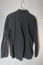 Load image into Gallery viewer, American Eagle Outfitters Mens Gray Slim-Fit Collared Button-Up Shirt Size XL