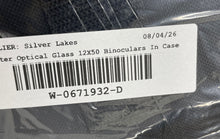 Load image into Gallery viewer, Anthter Black 12X50 Optical Glass Lens Caps 114M@1000M Binoculars In Case