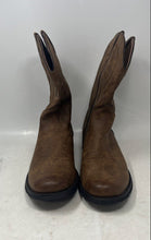 Load image into Gallery viewer, J's.o.l.e Mens Brown Leather Round Toe Pull-On Cowboy Western Boots Size EU 46