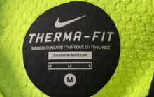 Load image into Gallery viewer, Nike Mens Black Therma-Fit Hooded Gym Workout Full-Zip Jacket Size Medium