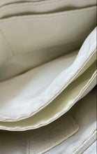 Load image into Gallery viewer, Giani Bernini Womens White Leather Inner Outer Pocket Crossbody Handbag