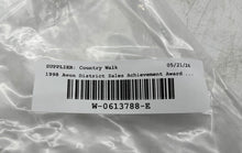 Load image into Gallery viewer, 1998 Avon District Sales Achievement Award Silver Color Mrs. Albee Figurine