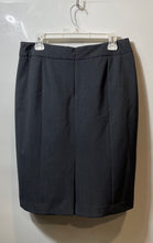Load image into Gallery viewer, Calvin Klein Womens Gray Back Zip Slit Straight & Pencil Skirt Size 10
