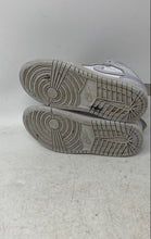 Load image into Gallery viewer, Nike Kids Air Jordan 1 Mid FD8781-400 White Blue Sneaker Shoes Size 11C No Laces