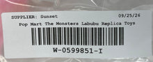 Load image into Gallery viewer, Pop Mart The Monsters Labubu Big Into Energy Series Loyalty Pendant Toys Replica