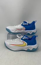Load image into Gallery viewer, Nike Kids Giannis Immortality 4 SE White Blue Orange Sneaker Shoes Size 5.5Y