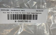 Load image into Gallery viewer, TeeTurtle Tic Tac K.O Cute Vs Evil Card 2-4 Players Board Game Age 8+ Sealed