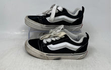 Load image into Gallery viewer, Vans Boys Off The Wall 500714 Black White Lace-Up Low Top Sneakers Shoes Sz 2.5Y