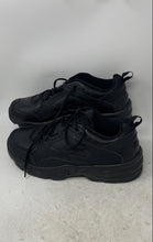 Load image into Gallery viewer, Nike Mens Black Leather Round Toe Low Top Lace-Up Sneaker Shoes Size 13