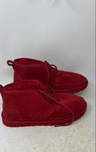 Load image into Gallery viewer, UGG Mens Neumel Red Round Toe Lace-Up Ankle Chukka Boots Size 9
