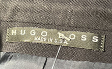 Load image into Gallery viewer, Hugo Boss Mens Black Long Sleeve Notch Lapel Three-Button Blazer Size 38R