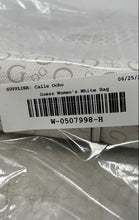 Load image into Gallery viewer, Guess Womens White Signature Print Cosmetic Makeup Bag With Tag