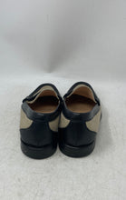 Load image into Gallery viewer, J.Crew Womens Black Beige Slip-On Round Toe Penny Loafer Shoes Size 8