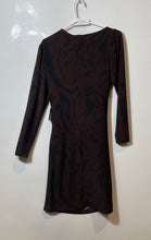 Load image into Gallery viewer, Express Womens Brown Long Sleeve Bodycon Dress Size Medium With Tag