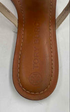 Load image into Gallery viewer, Authentic Tory Burch Womens Miller Yellow Cream Thong Sandals Size 9.5 Damaged