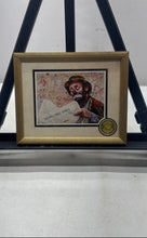 Load image into Gallery viewer, The Tycoon Clown Reading Journal Newspaper Picture Frame Print By Leighton Jones
