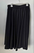 Load image into Gallery viewer, Elle Womens Black Pleated Front Elastic Waist Pull-On A-Line Skirt Size M