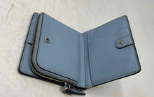 Load image into Gallery viewer, Kate Spade New York Womens Blue Credit Card Slots Bifold Wallet