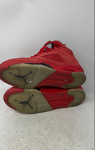 Load image into Gallery viewer, Nike Boys Air Jordan 5 Retro 440888-602 Red Suede Sneakers Shoes Size 7Y