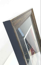 Load image into Gallery viewer, Red & Black Abstract Design Reclamation Framed Wall Decor Art Print By S. Luca