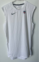 Load image into Gallery viewer, Nike Mens White Miami Dolphins NFL Compression Tank Top Size Large