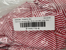 Load image into Gallery viewer, Authentic Carolina Herrera Mens White Red Long Sleeve Dress Shirt Size 15.5