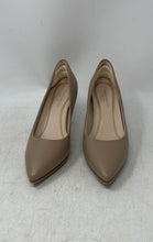 Load image into Gallery viewer, Cole Haan Womens Beige Leather Pointed Toe Slip-On High Pump Heels Size 6B