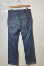 Load image into Gallery viewer, Authentic Armani Exchange Mens Blue Denim Straight Leg Jeans Size 30 Short