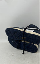 Load image into Gallery viewer, Nike Kids Jordan 1 Retro High OG FD1437-401 White Black Blue Sneaker Shoes 5.5Y