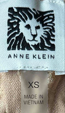 Load image into Gallery viewer, Anne Klein Womens Brown Elastic Waist Pockets Pull-On Trouser Pants Size XS