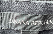 Load image into Gallery viewer, Banana Republic Womens Black Flat Front Pockets Trouser Pants Size 8