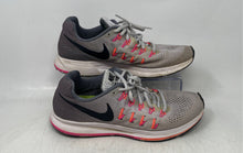 Load image into Gallery viewer, Nike Womens Air Zoom Pegasus 33 Gray Low Top Lace-Up Sneaker Shoes Size 10