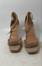 Load image into Gallery viewer, Vince Camuto Womens Klaresia Light Brown Suede Ankle Strap Sandals Size 8.5M