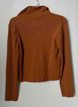 Load image into Gallery viewer, Alexia Admor Womens Brown Ribbed Knit Long Sleeve Cardigan Sweater Size XL
