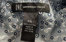Load image into Gallery viewer, INC International Concepts Mens White Gray Long Sleeve Button-Up Shirt Size XXL