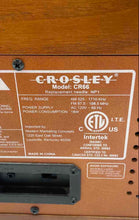 Load image into Gallery viewer, Crosley CR66 Brown Stereo Turntable Sound System Record Player Not Tested