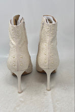 Load image into Gallery viewer, INC International Concepts Womens Rakima 2 White Pointed Toe Ankle Booties 10 M