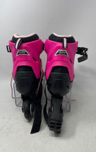 Load image into Gallery viewer, Rollerblade Kids Microblade G Pink Black Ratchet Buckle Inline Skates Size 5-8